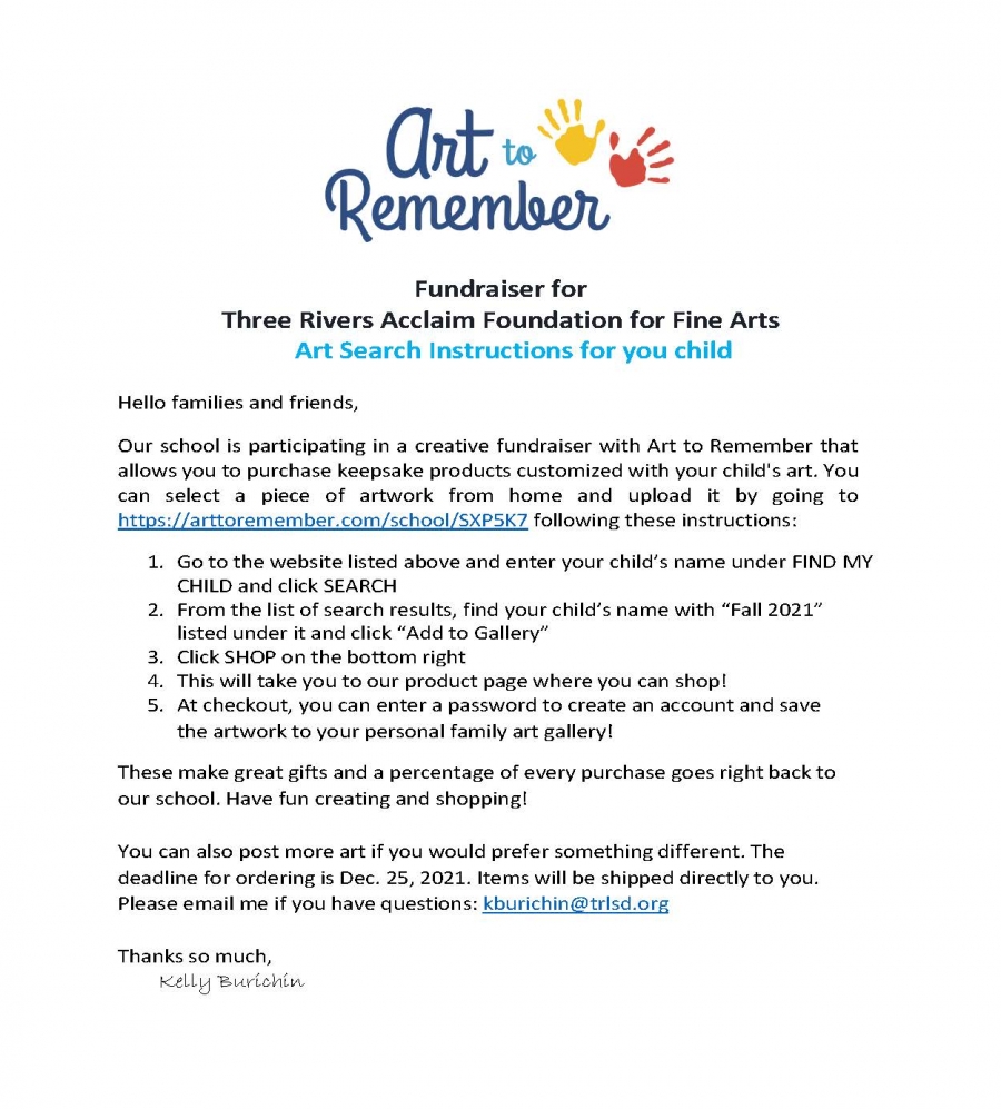 Art to Remember information